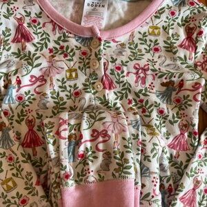 EUC Mini Boden Nutcracker Christmas Pajamas girls size 6